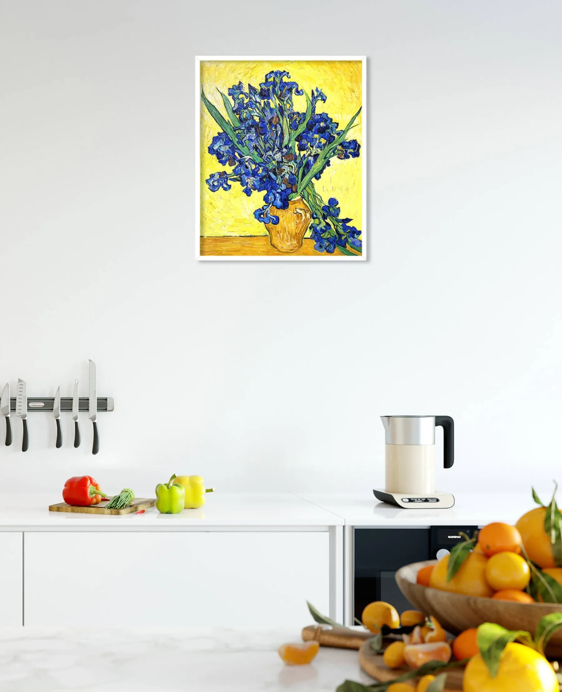 Shop Vase avec iris - Vincent Van Gogh Van Gogh