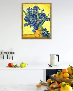 Shop Vase avec iris - Vincent Van Gogh Van Gogh