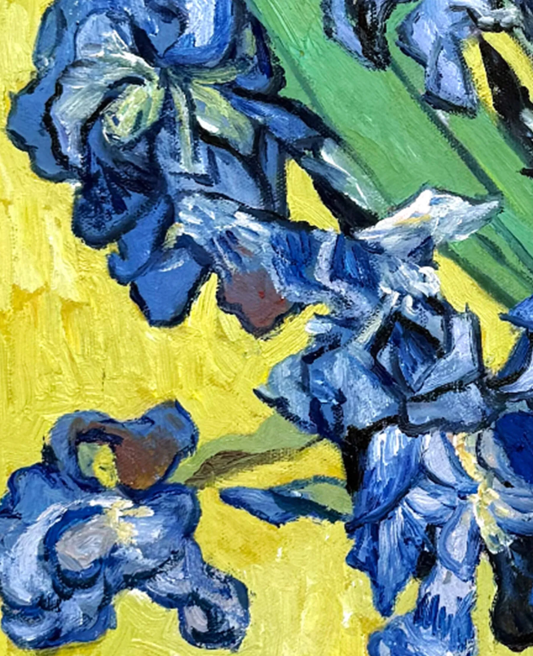 Shop Vase avec iris - Vincent Van Gogh Van Gogh