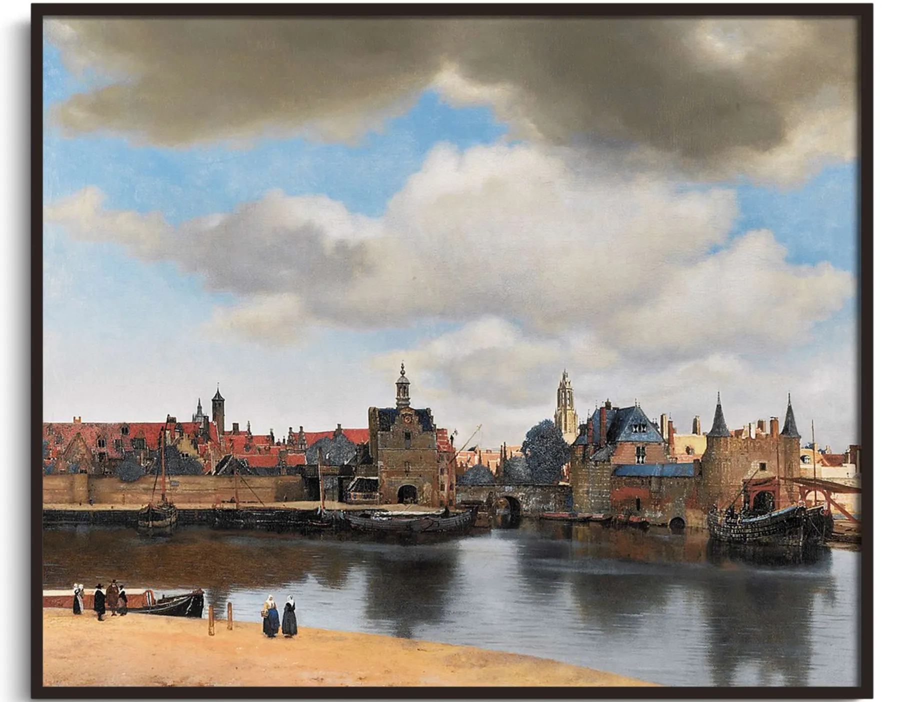 Cheap Vue de Delft - Johannes Vermeer Vermeer
