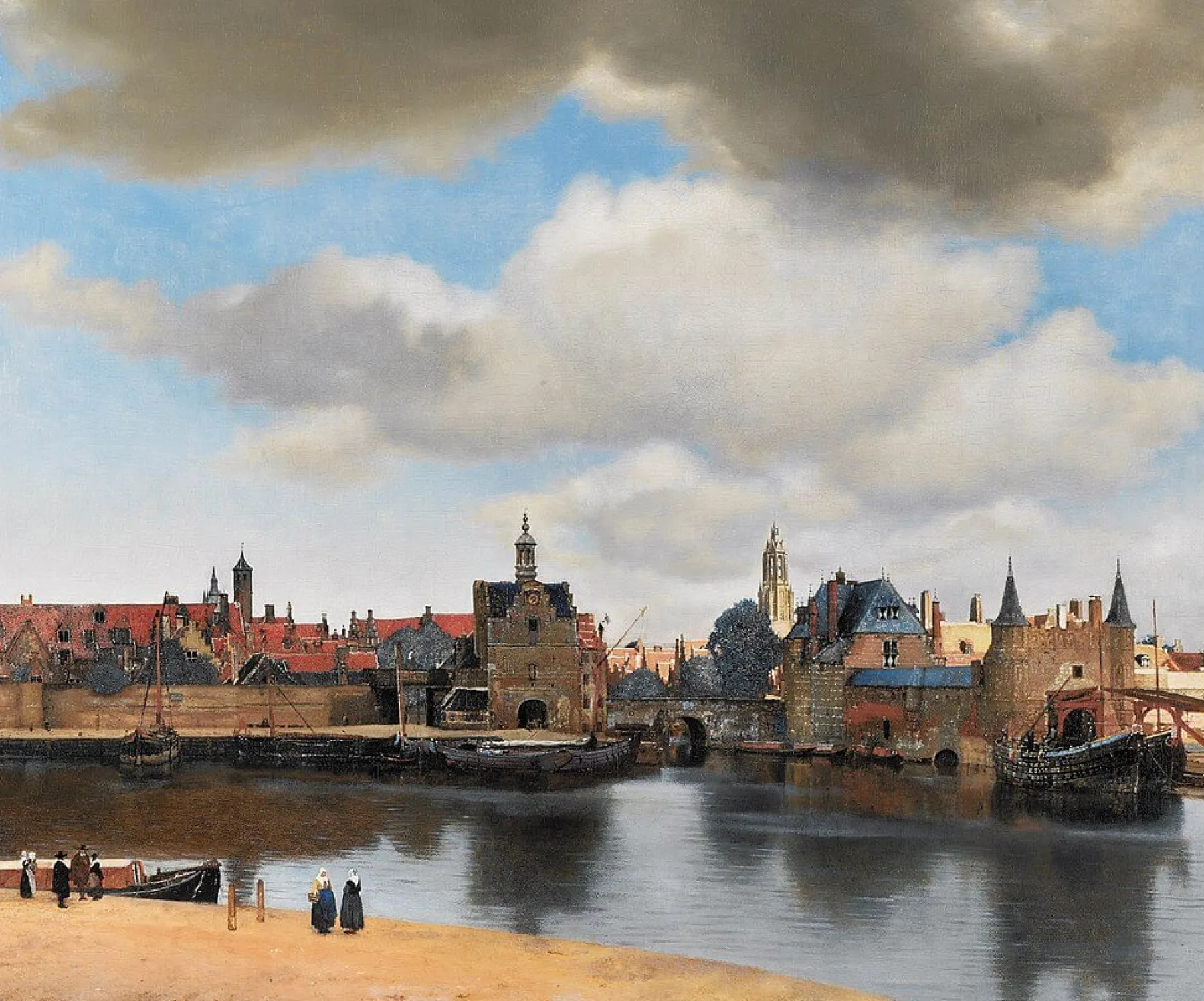 Cheap Vue de Delft - Johannes Vermeer Vermeer